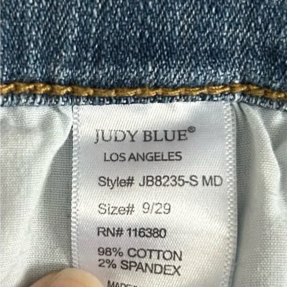 Judy Blue Los Angeles Jeans Women’s Size 9/29 - Picture 5 of 7